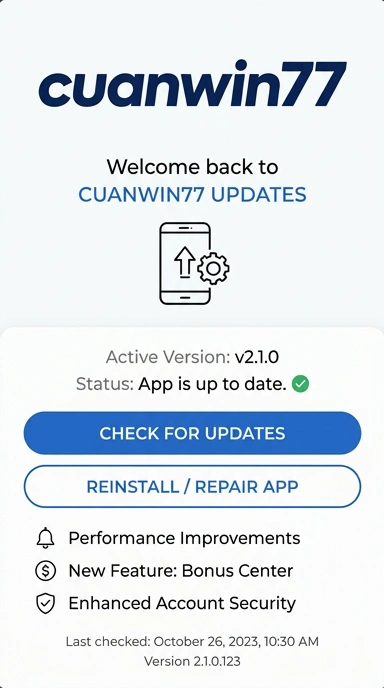 Riwayat Versi cuanwin77 untuk Pengguna Android